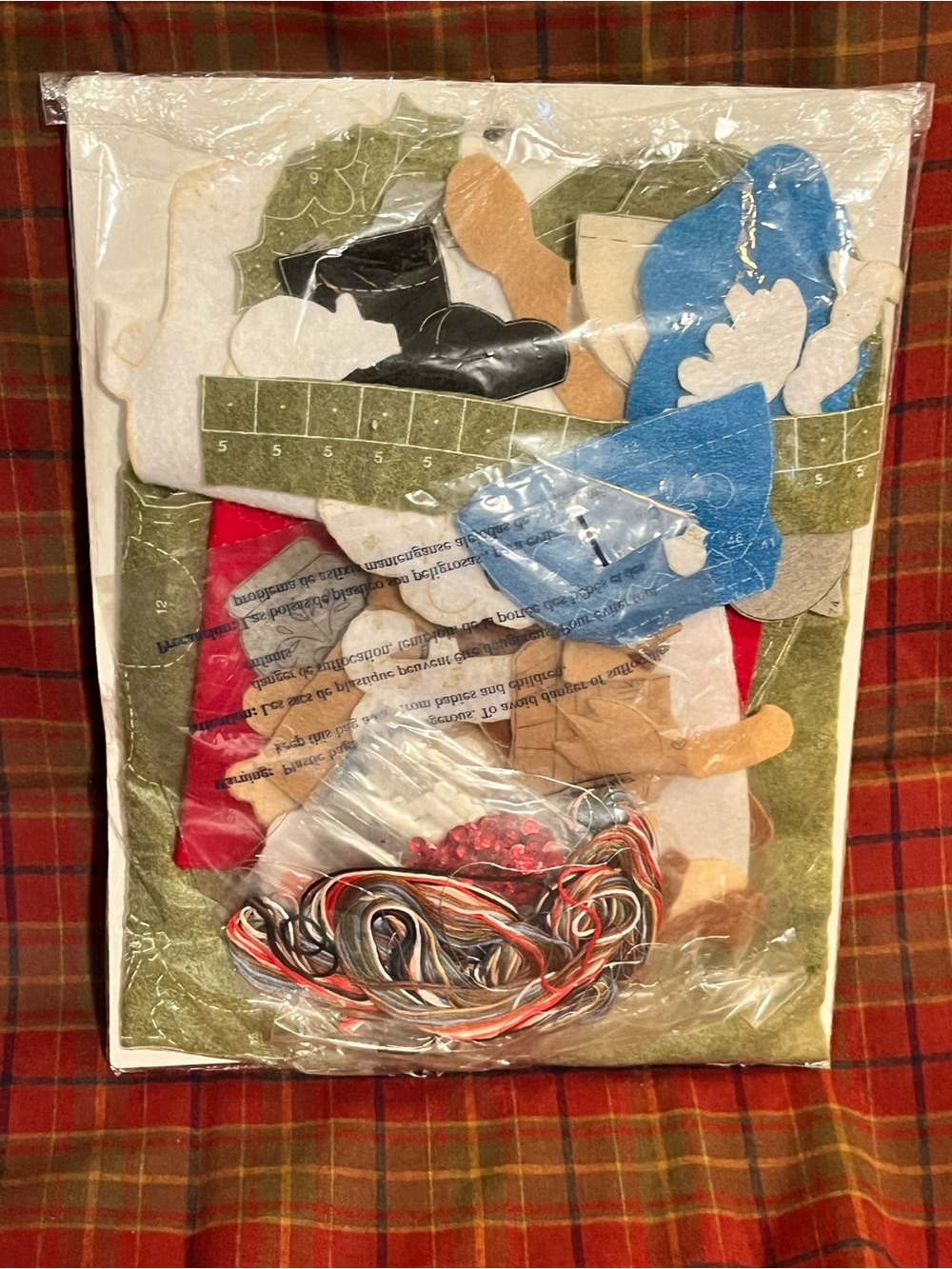 Bucilla Santa Chef Christmas Stocking Kit #85435 c.2007 Rare Find - Picture 2 of 4